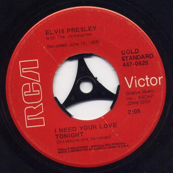 (Now And Then There's) A Fool Such As I / I Need Your Love Tonight