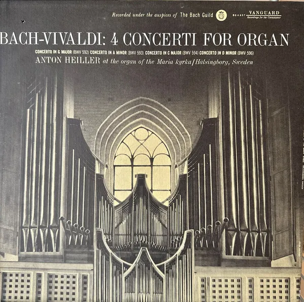Bach-Vivaldi 4 Concerti For Organ