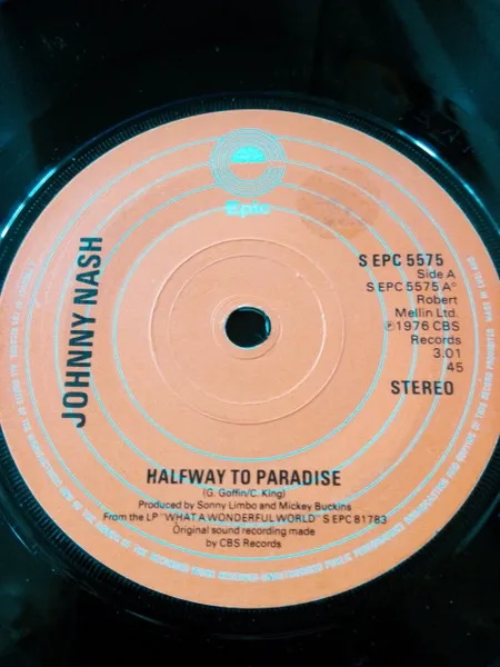 Halfway To Paradise / Back In Time