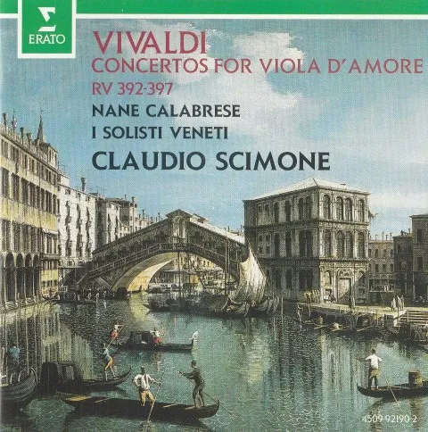 Concertos For Viola D'amore RV 392-397