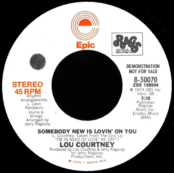 Somebody New Is Lovin' On You