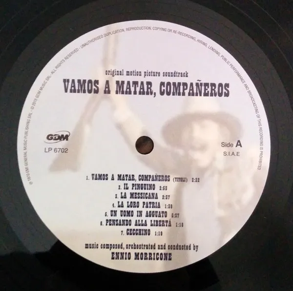 Vamos A Matar Compañeros (Original Motion Picture Soundtrack)