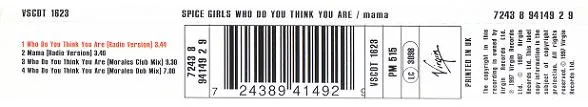 Who Do You Think You Are / Mama