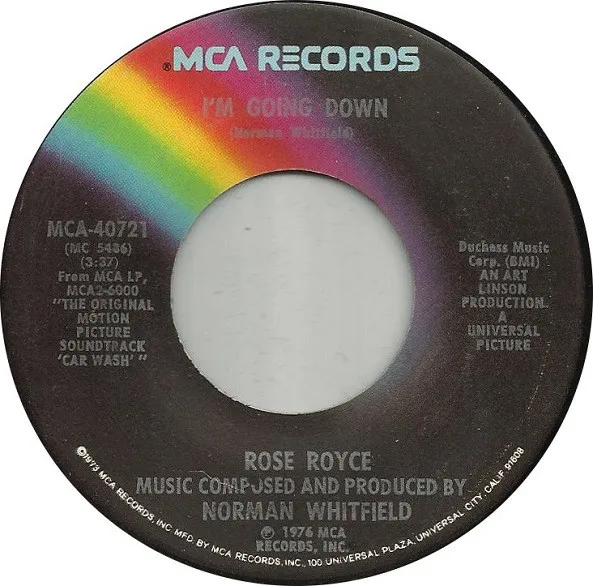 I'm Going Down / Yo Yo