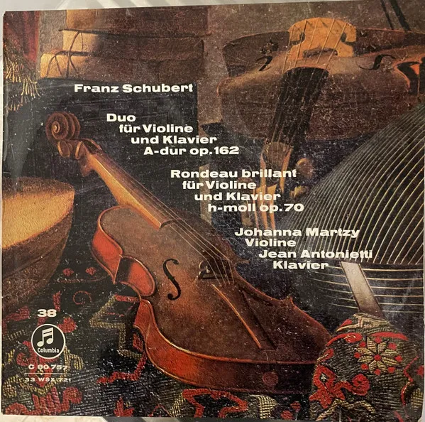 Duo Für Violine Und Klavier A-Dur Op. 162 / Rondeau Brillant Für Violine Und Klavier H-Moll Op. 70