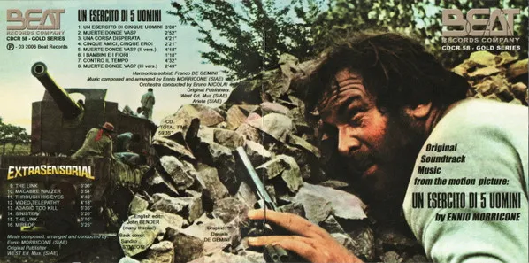 Un Esercito Di 5 Uomini / Extrasensorial (Original Soundtrack Music From The Motion Picture)