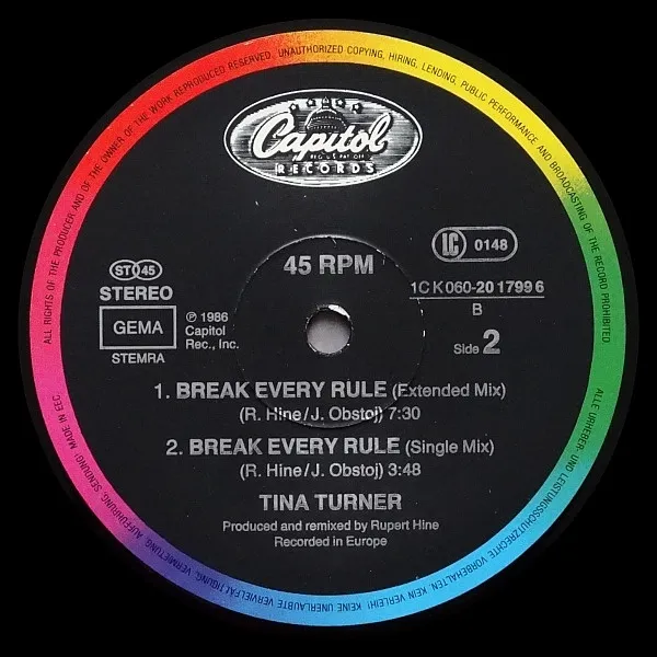 Break Every Rule (Dance Mix)