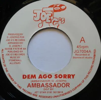 Dem Ago Sorry