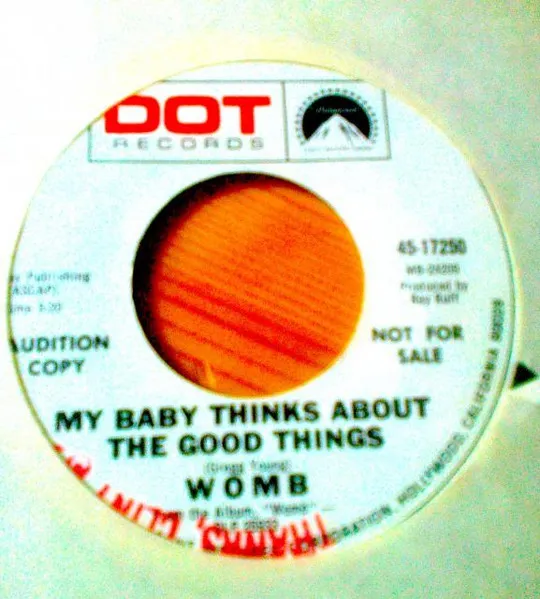 My Baby Thinks About The Good Things