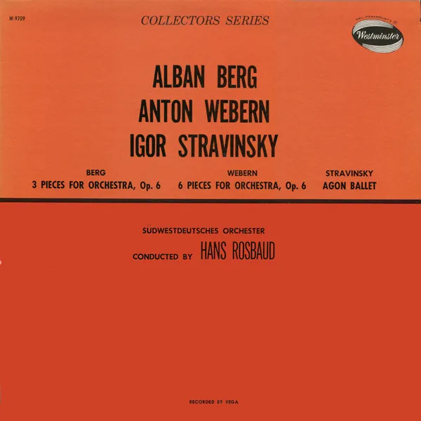 3 Pieces For Orchestra, Op. 6 / 6 Pieces For Orchestra, Op. 6 / Agon Ballet