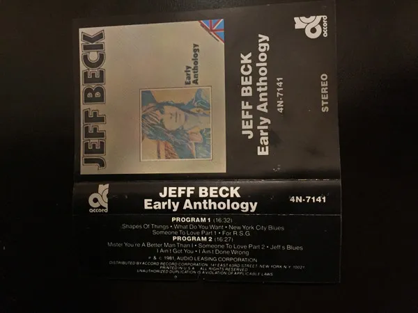 Jeff Beck Early Anthology