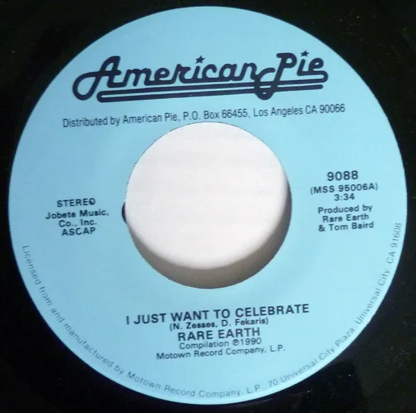 I Just Want To Celebrate