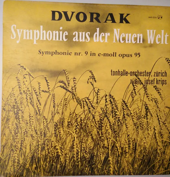Symphonie Nr. V E-moll Aus Der Neuen Welt