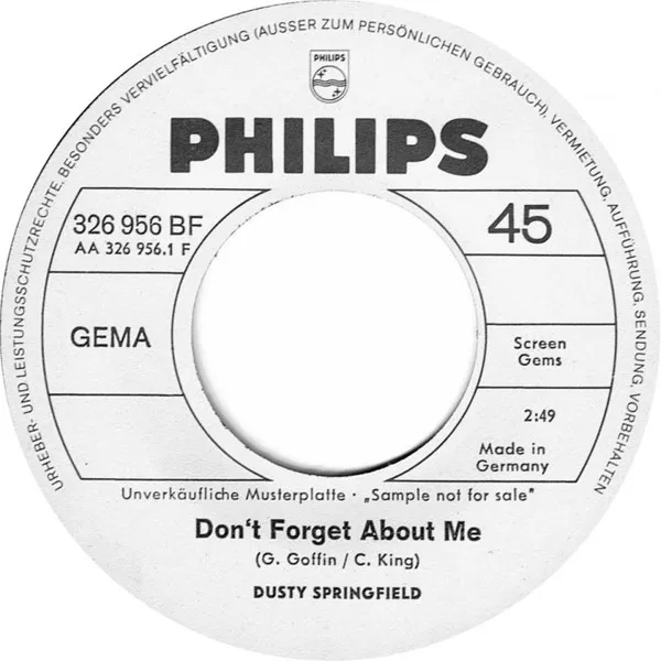 Don't Forget About Me