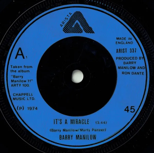 It's A Miracle / I Don't Want To Walk Without You