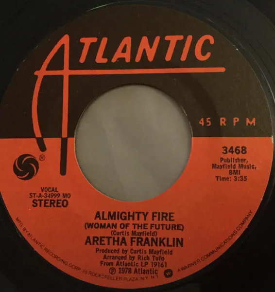 Almighty Fire (Woman Of The Future)