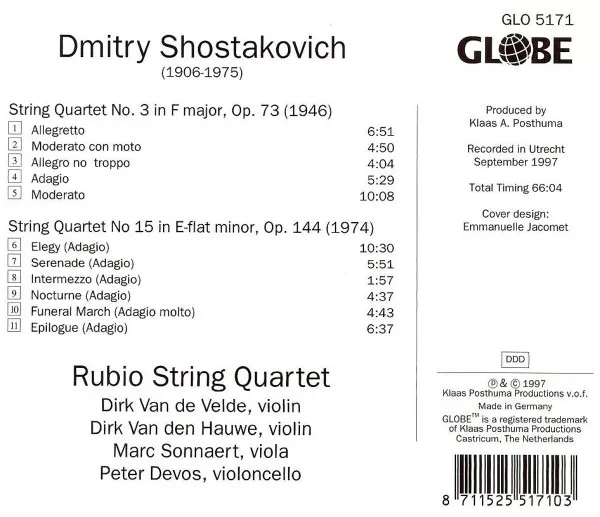 String Quartets No.3