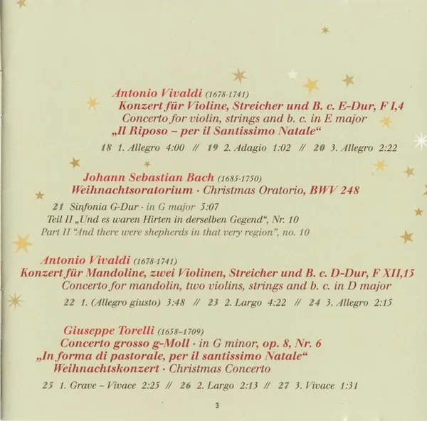 The Concerto Köln Christmas Album