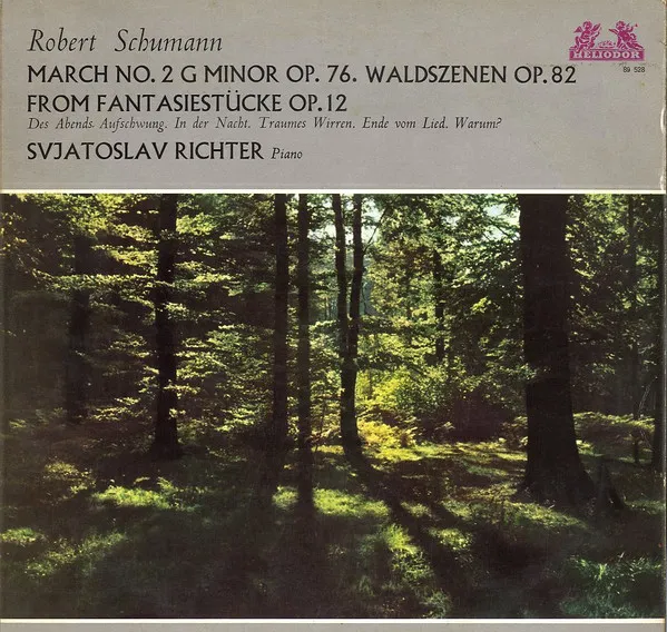March No. 2 G Minor Op. 76, Waldszenen Op. 82, From Fantasiestucke Op. 12