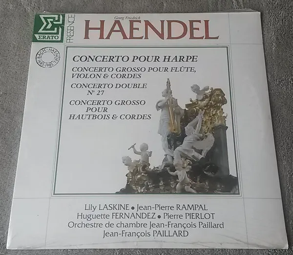Concerto Pour Harpe, Concerto  Grosso Pour Flute , Violon & Cordes