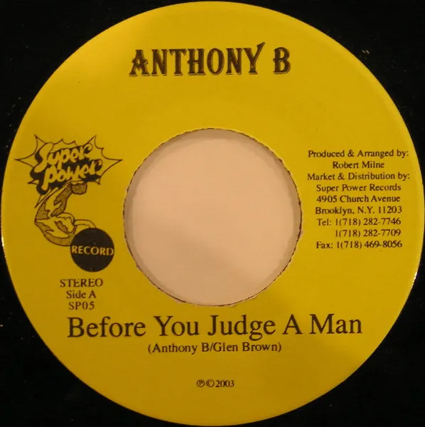 Before You Judge A Man