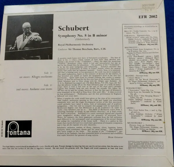 "Unfinished" Symphony No. 8 In B Minor
