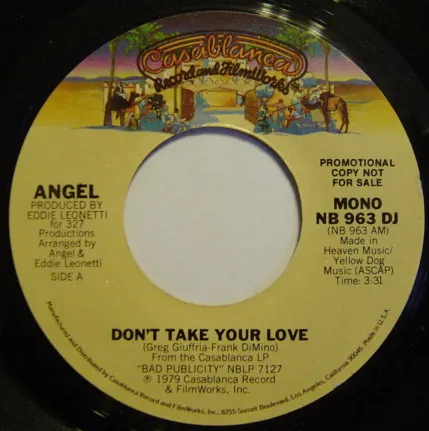 Don't Take Your Love