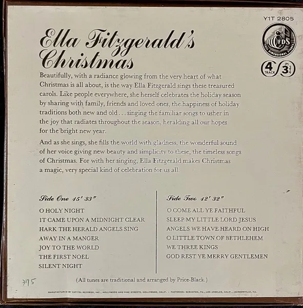 Ella Fitzgerald's Christmas