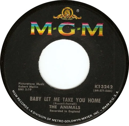 Baby Let Me Take You Home / Gonna Send You Back To Walker
