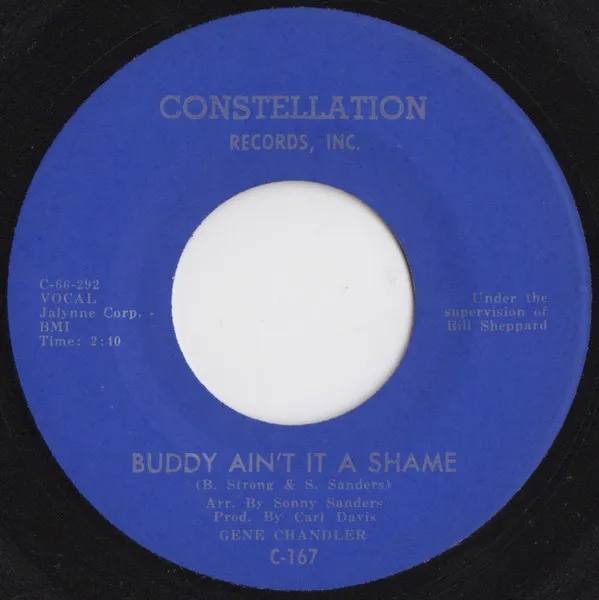 Buddy Ain't It A Shame / (I'm Just A) Fool For You
