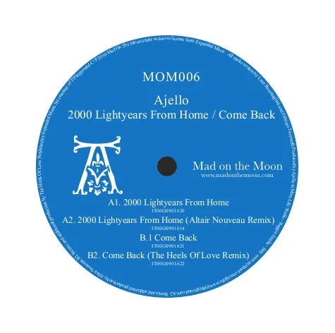 2000 Lightyears From Home / Come Back