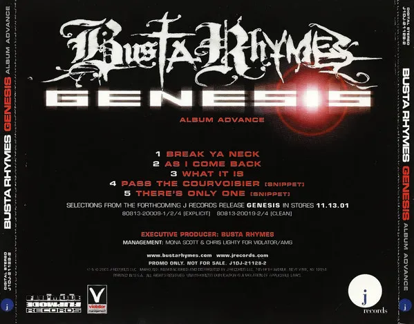 Genesis (Album Advance)