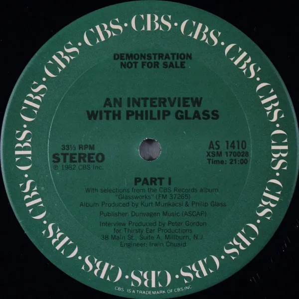 An Interview With Philip Glass
