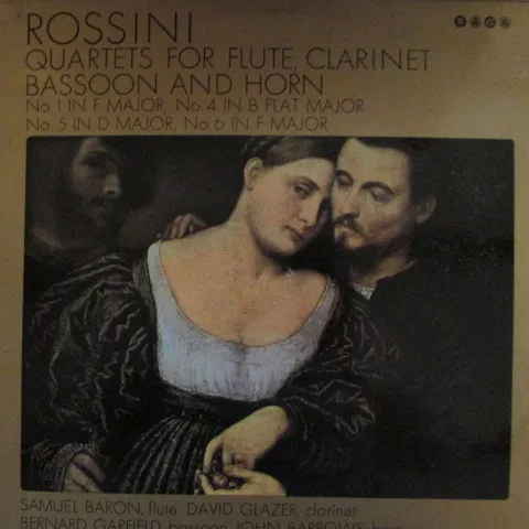 Quartets For  Flute, Clarinet, Bassoon And Horn No.1 In F Major / No.4 In B Flat Major / No.5 In D  Major / No.6 In F Major