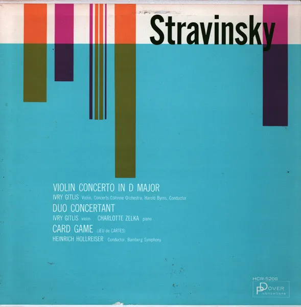 Violin Concerto In D Major / Duo Concertant / Card Game (Jeu De Cartes)