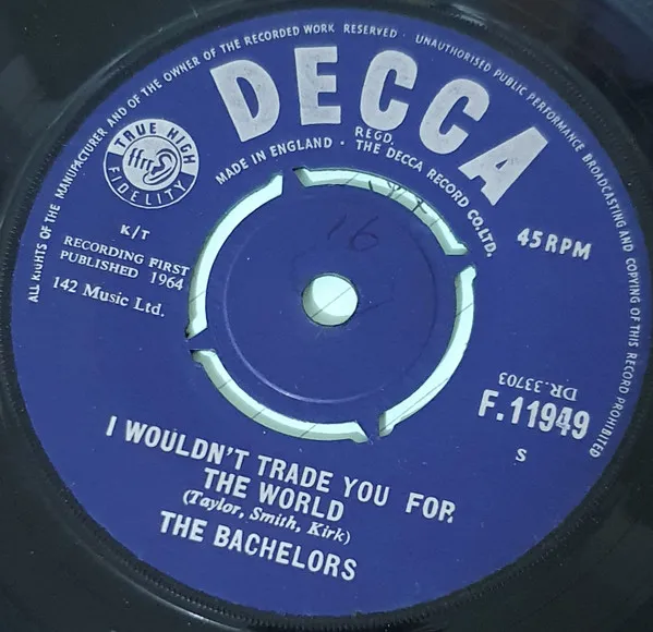 I Wouldn't Trade You For The World / Beneath The Willow Tree