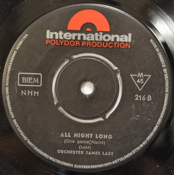 Lara's Theme (From "Dr. Schiwago") / All Night Long