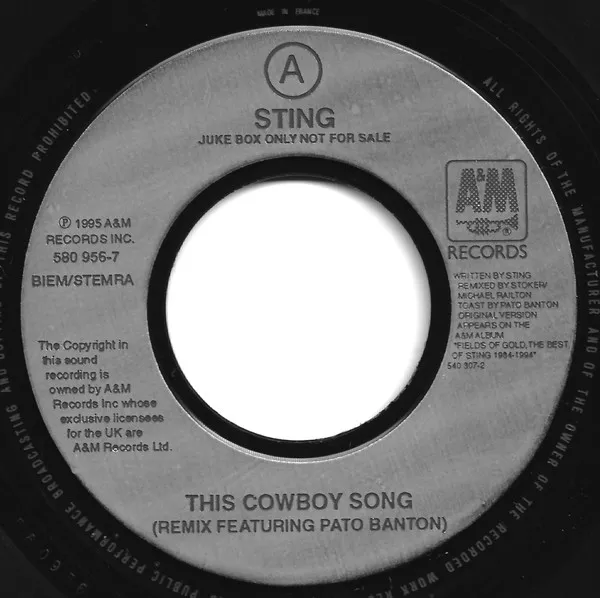 This Cowboy Song (Remix Featuring Pato Banton)