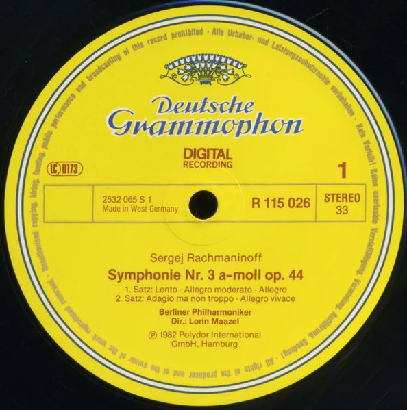 Symphonie No.3 • Die Toteninsel • The Isle Of The Dead