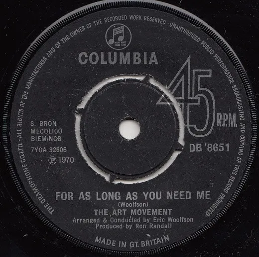 For As Long As You Need Me