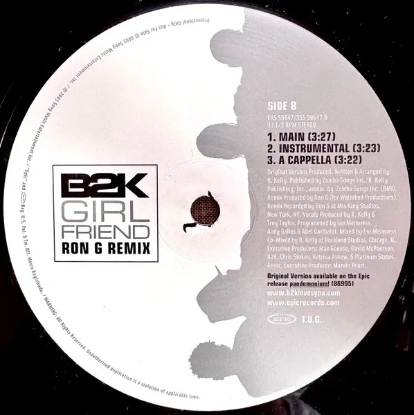 Girlfriend (Pied Piper & Ron G Remixes)