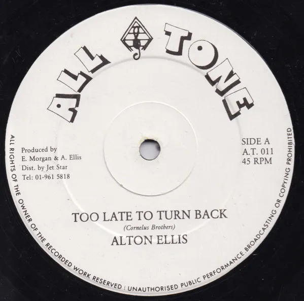 Too Late To Turn Back / Mr. Ska Beana