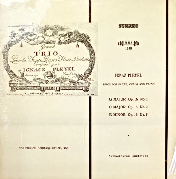 Trios For Flute, Cello And Piano