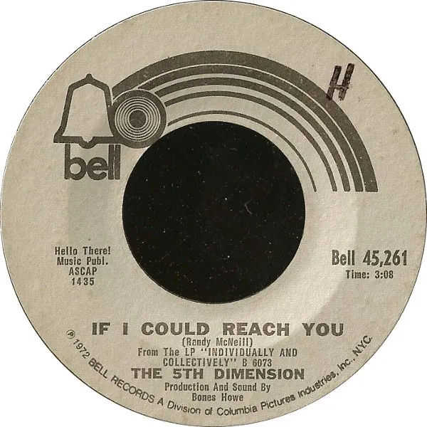 If I Could Reach You / Tomorrow Belongs To The Children