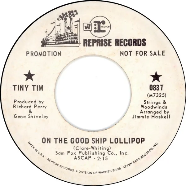 On The Good Ship Lollipop