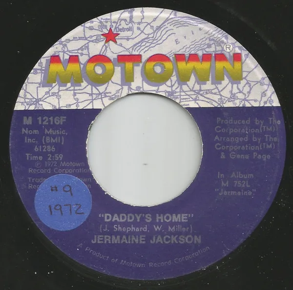 Daddy's Home / Take Me In Your Arms (Rock Me For A Little While