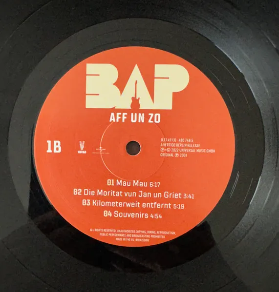 Aff un zo (remastered) (180g)