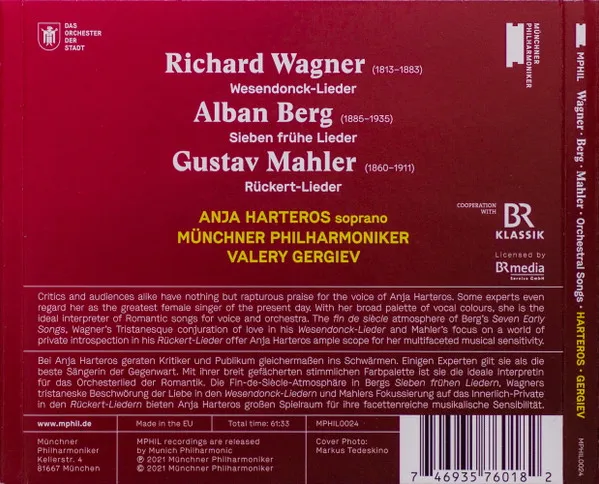 Anja Harteros - Orchesterlieder