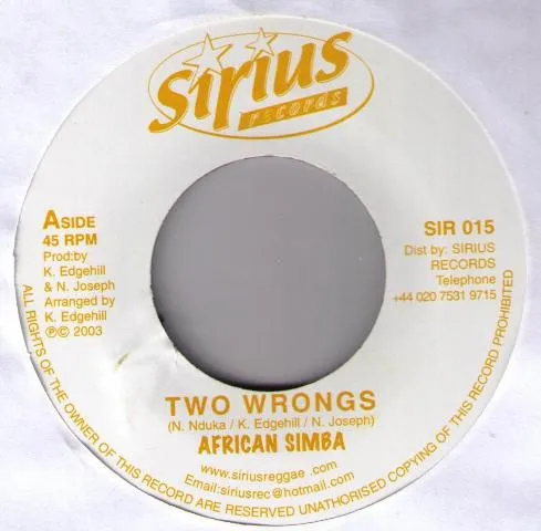 Two Wrongs