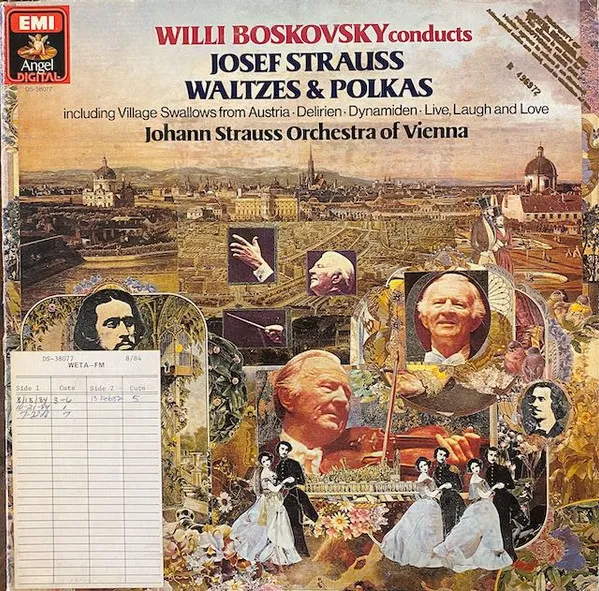 Willi Boskovsky Conducts Josef Strauss Waltzes & Polkas